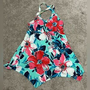 D&CO L colorful swimwear dress
